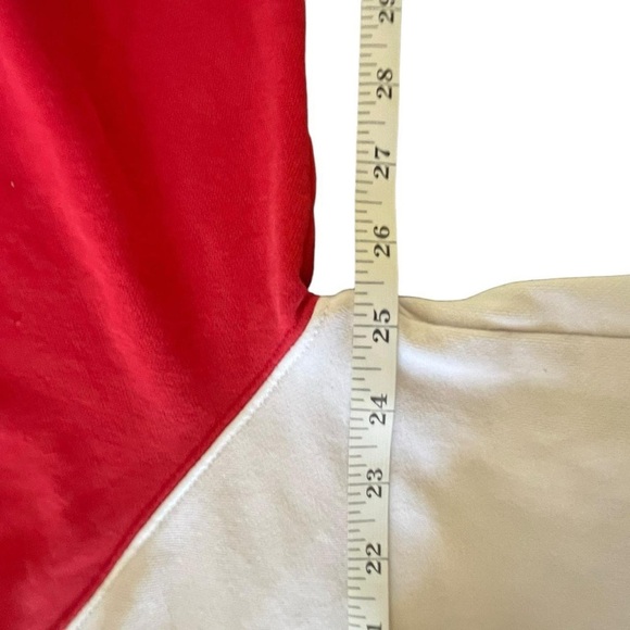 472-Bieber x Stadium Tour 2022 white and red hoodie Medium #justinbieber - Picture 2 of 7